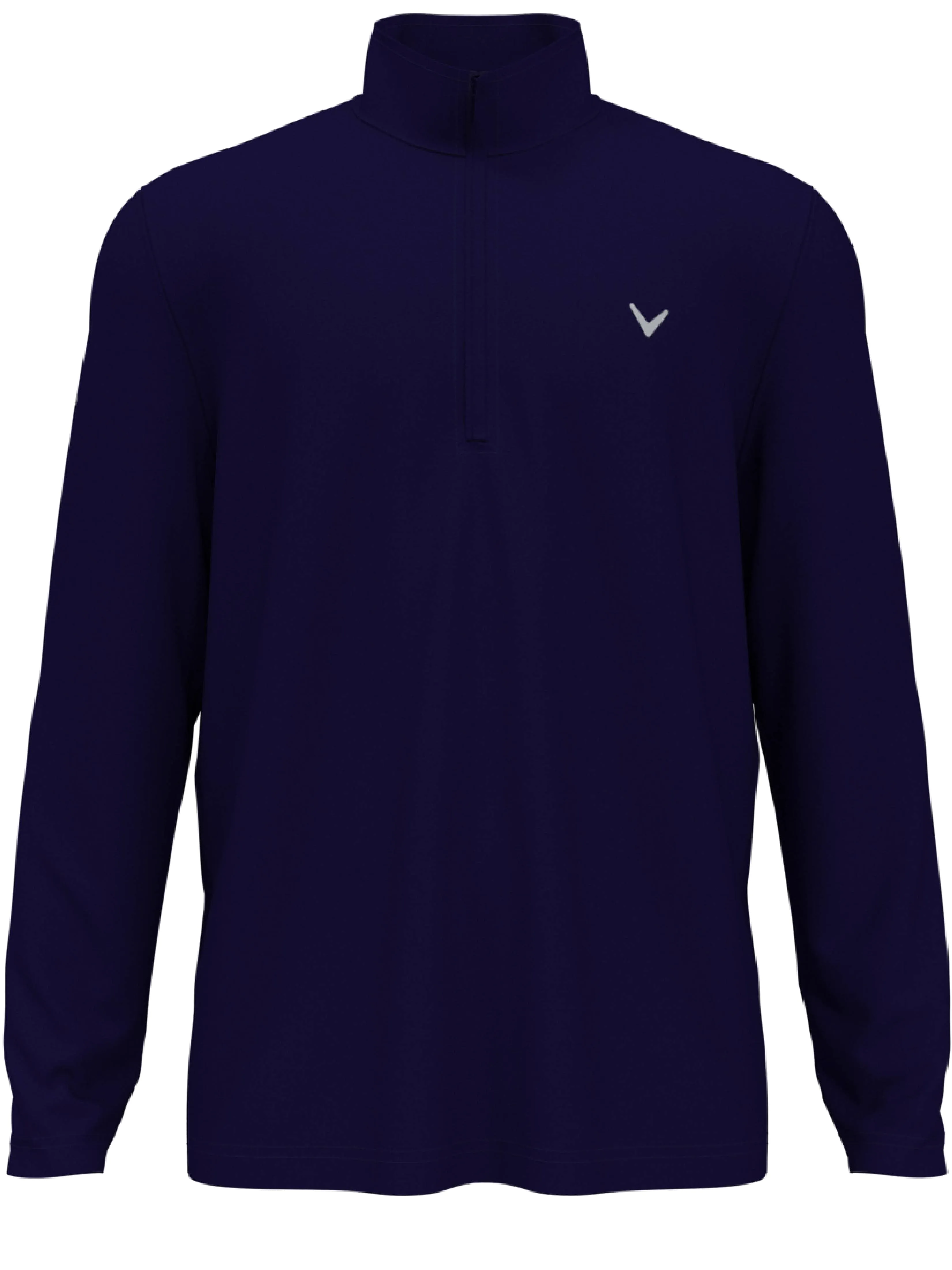 Mens Solid Sun 1/4 Zip Pullover