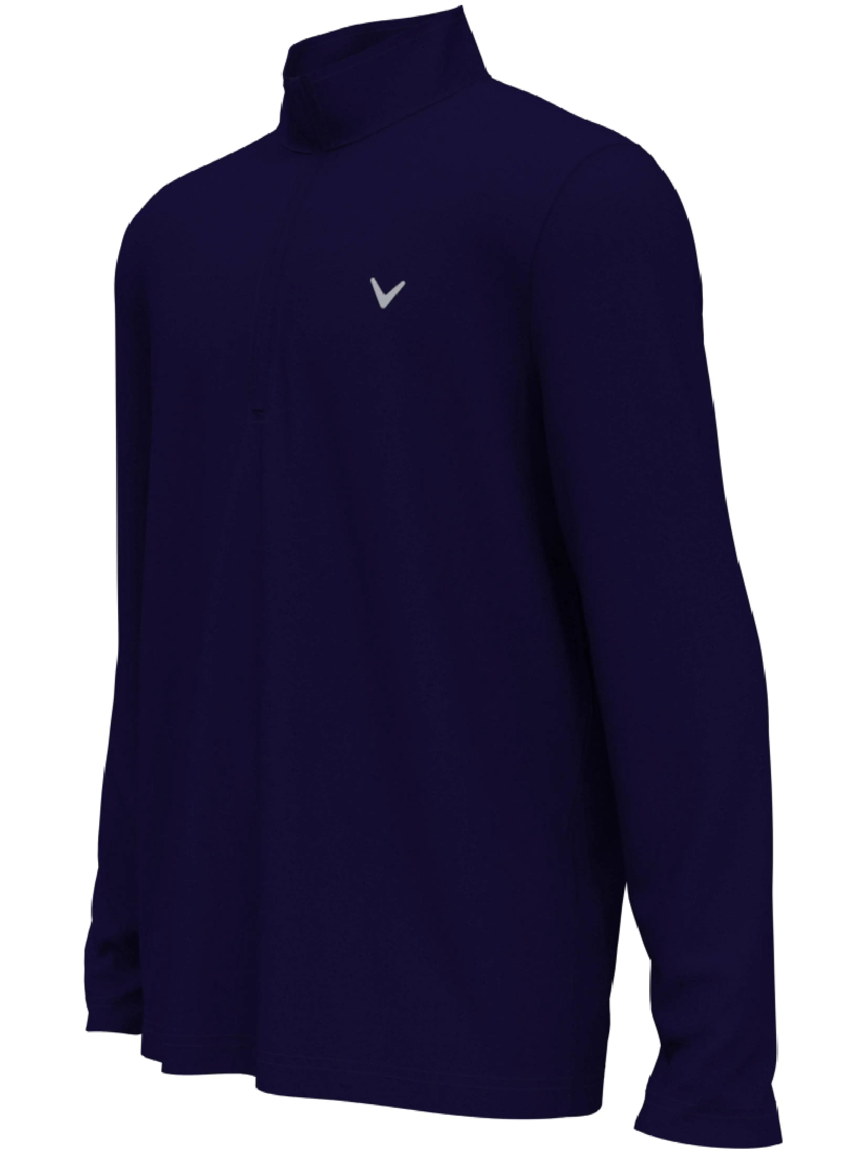 Mens Solid Sun 1/4 Zip Pullover