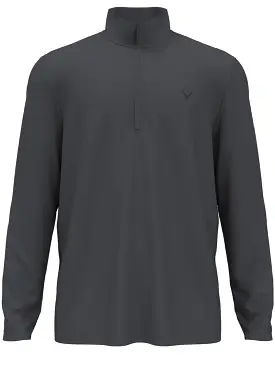 Mens Solid Sun 1/4 Zip Pullover