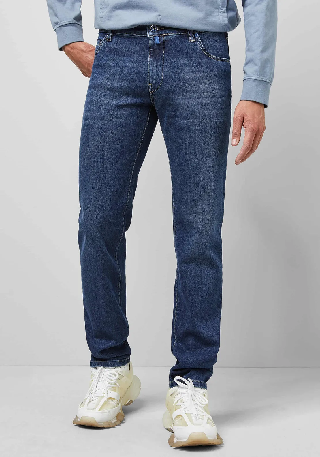 Meyer M5 Fair Traded Authentic Denim Jeans, Stone Blue