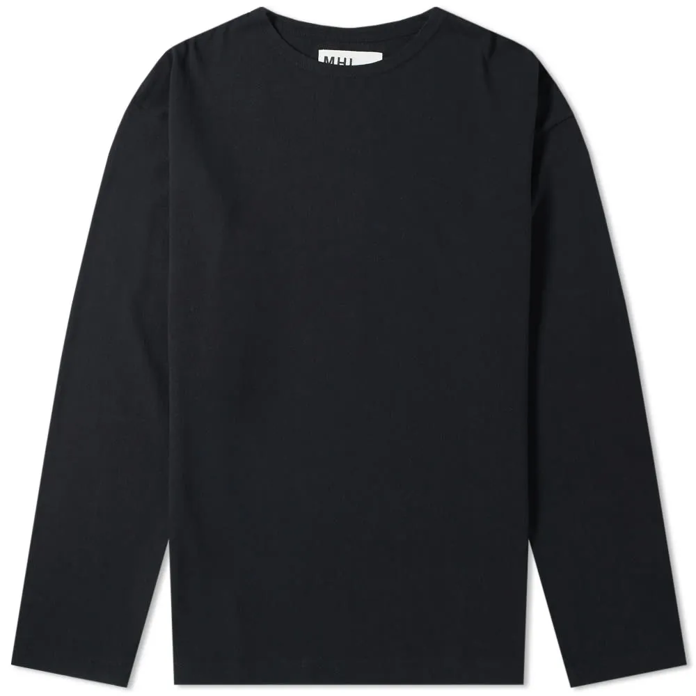 MHL. by Margaret Howell Long Sleeve Naval Crew TeeInk