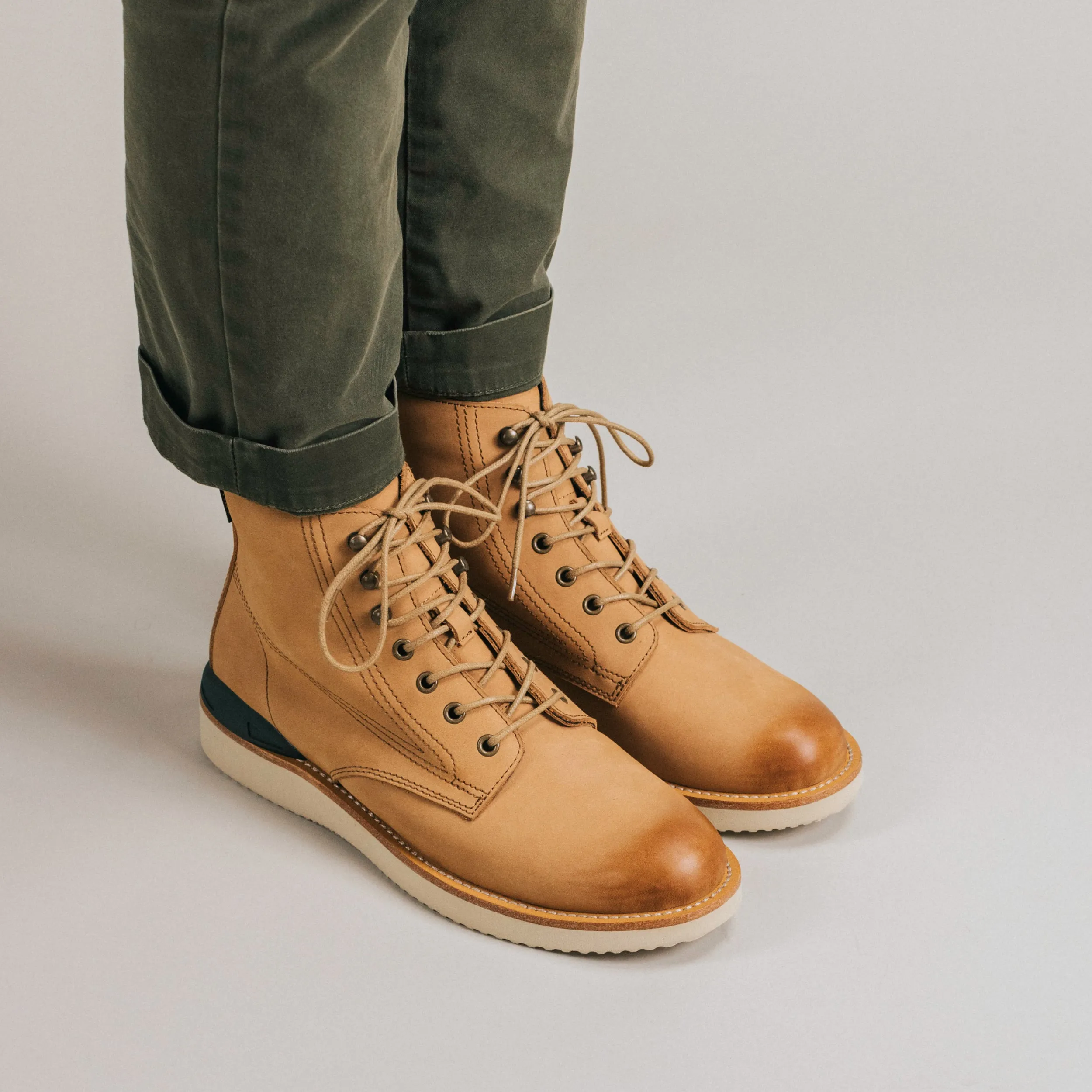 Model 004 Boot In Beige (Last Chance, Final Sale)