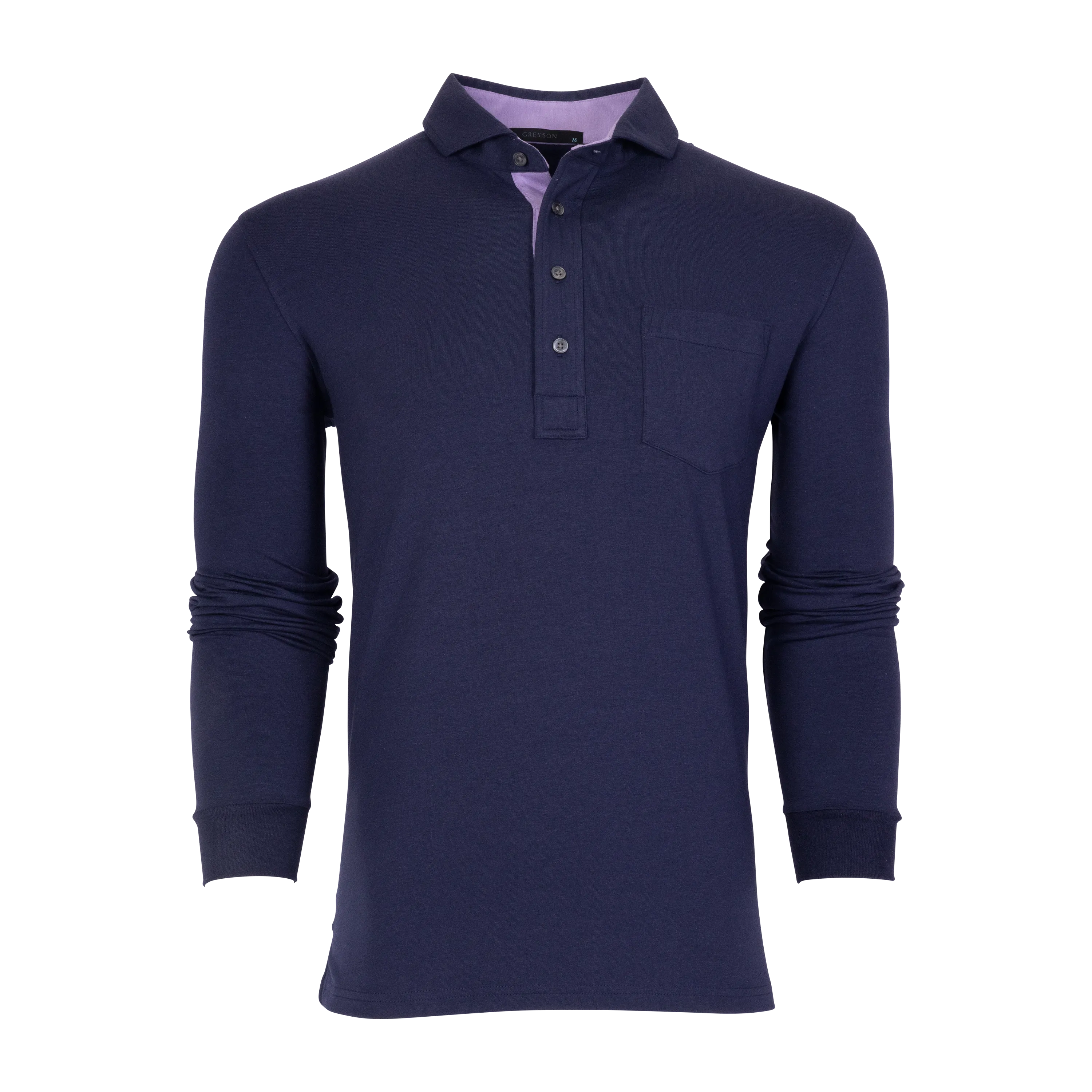 Modern Apache Long Sleeve Polo