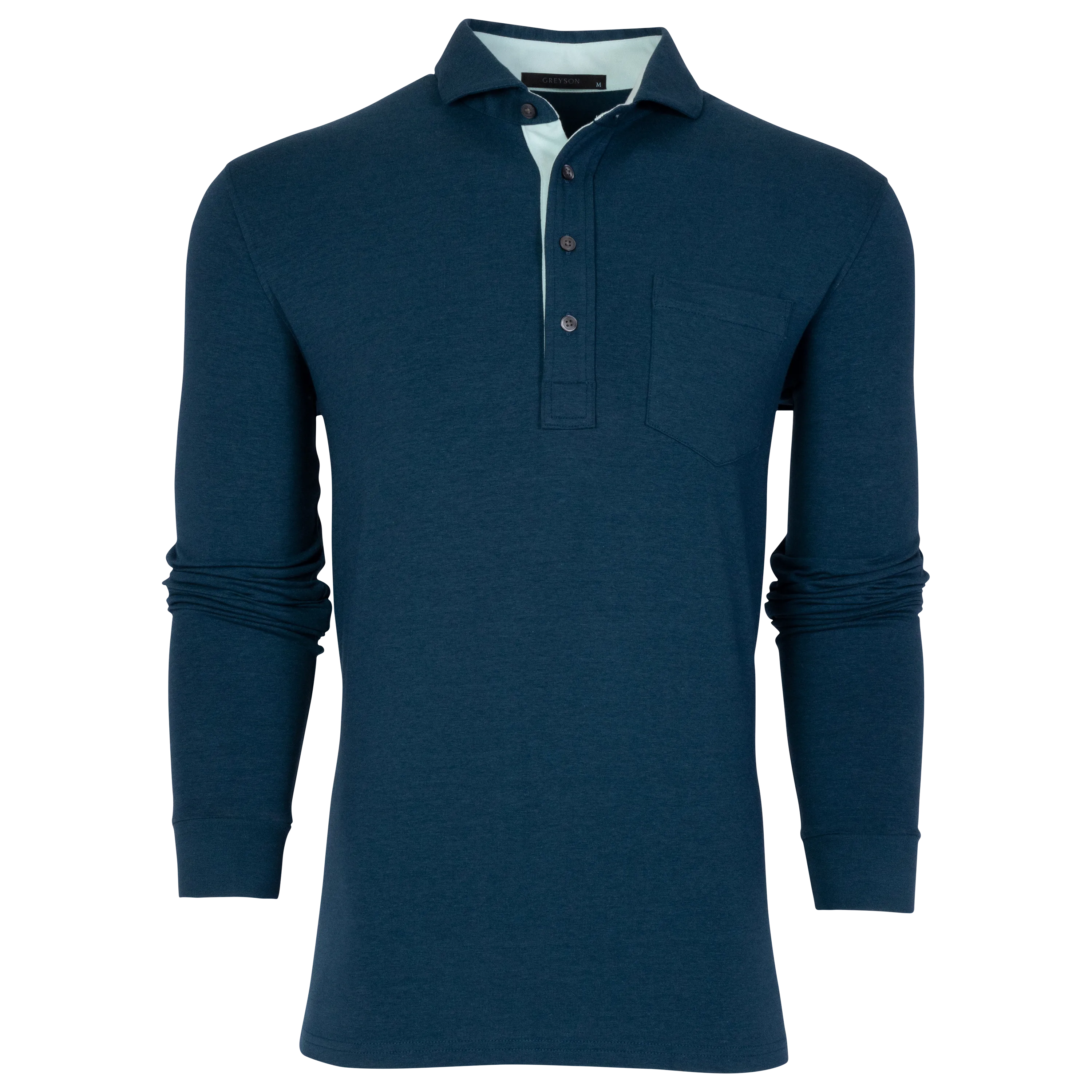 Modern Apache Long Sleeve Polo