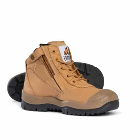 Mongrel Zipsider Boot W/ Scuff Cap (461050)-