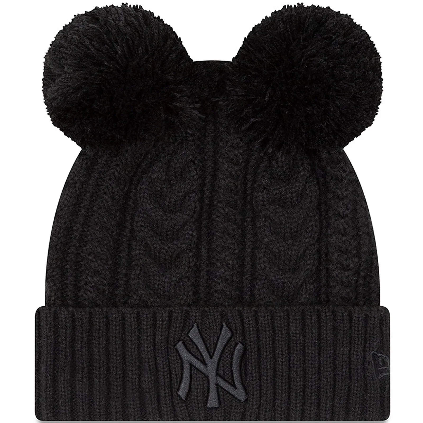 New Era Womens New York Yankees MLB Bobble Hat - Black