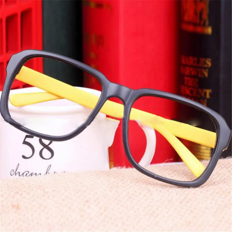 New Fashion Retro Unisex Men Women Frame Nerd Glasses Fashion Eyewear Frames Eyeglasses PY6 SM6