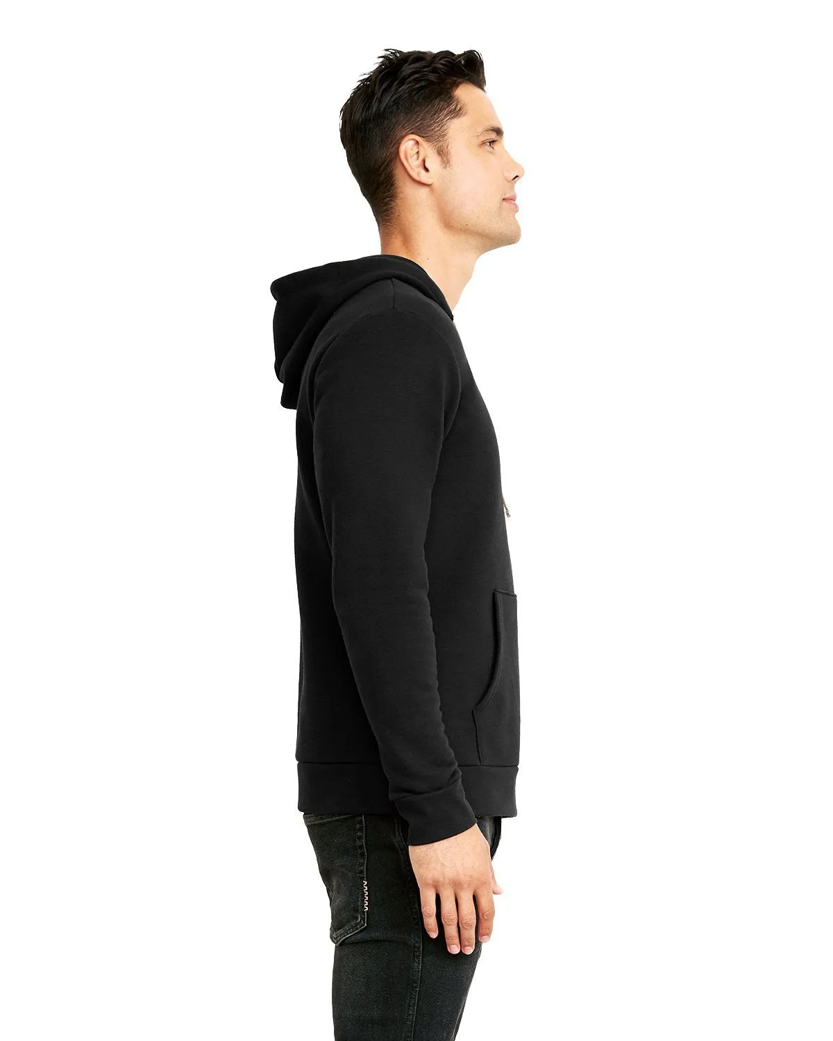 Next Level Unisex Pullover Hood 9303 Black