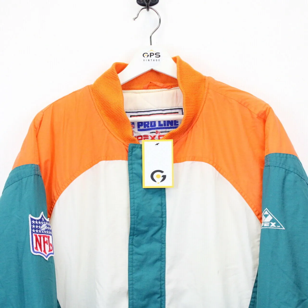 NFL 90s Miami DOLPHINS Jacket Multicolour | XL