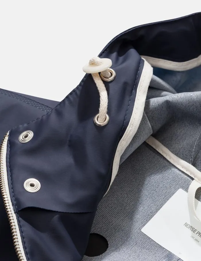 Norse Projects x Elka Elias Rain Jacket - Dark Navy