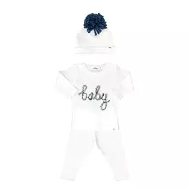 oh baby! Baby Love Gift Set - Deep Blue