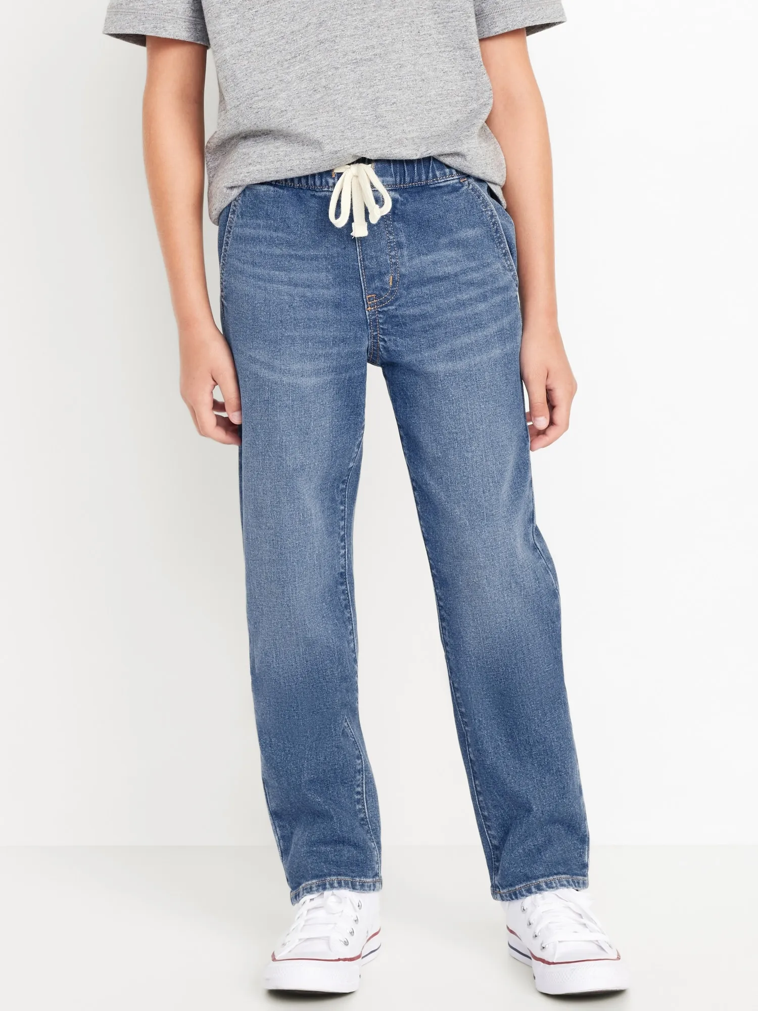 Old Navy Wow Pull-On Straight Leg Jeans for Boys