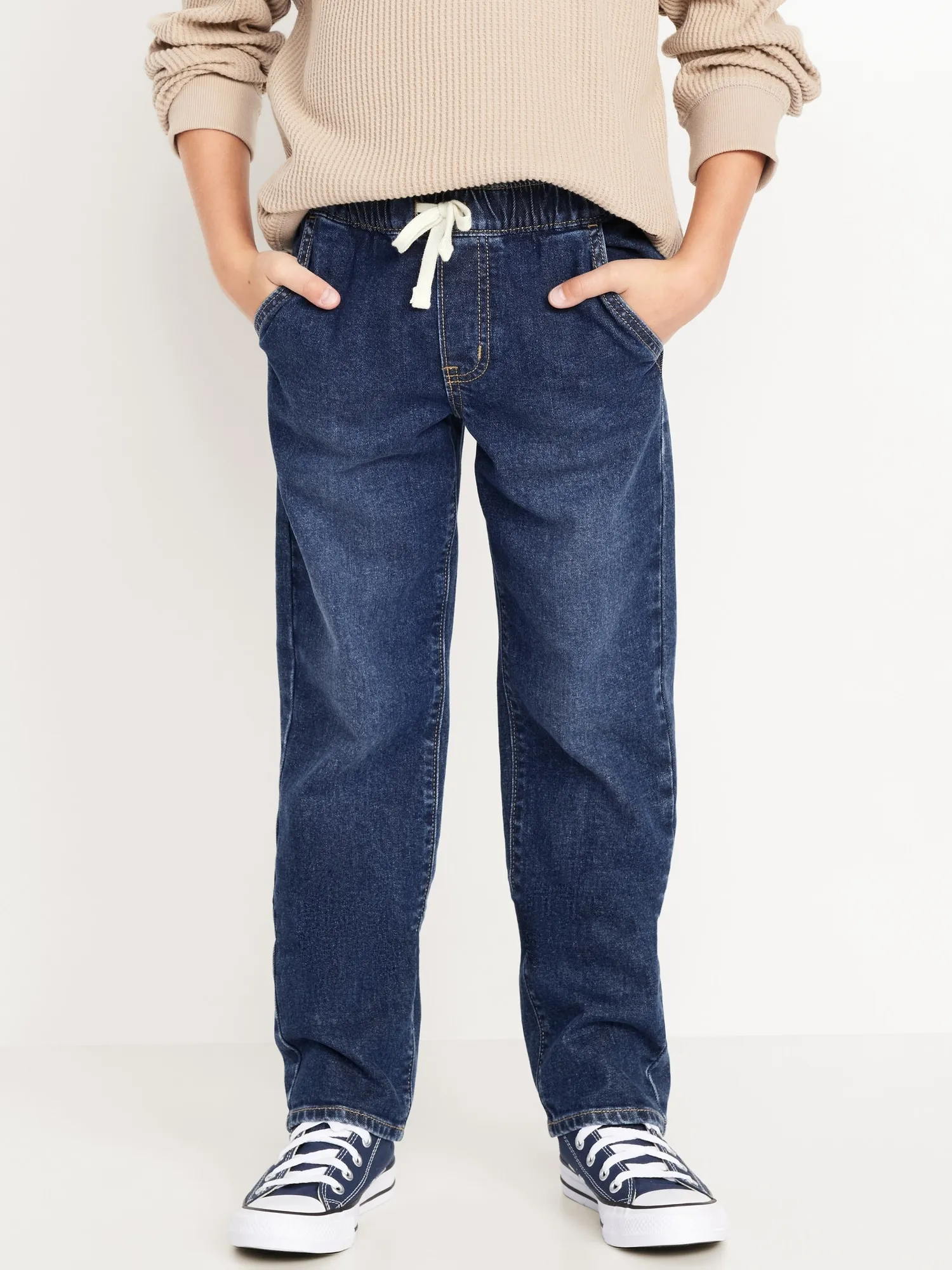 Old Navy Wow Pull-On Straight Leg Jeans for Boys