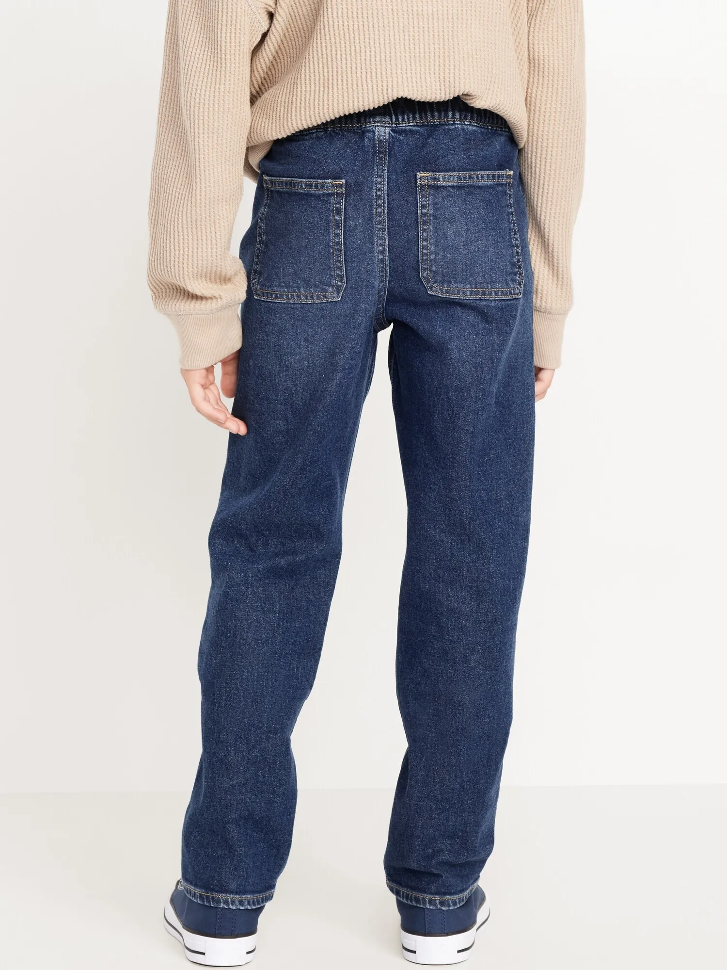 Old Navy Wow Pull-On Straight Leg Jeans for Boys