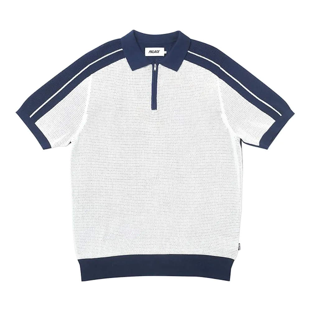 Palace Tex Polo Navy/White