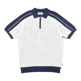 Palace Tex Polo Navy/White