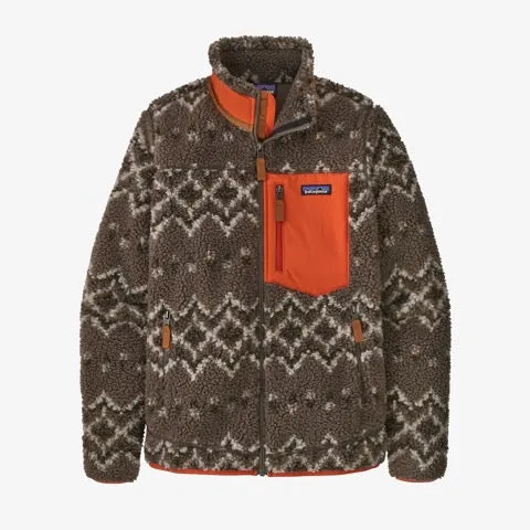 Patagonia W Classic Retro X Jacket - Sweet Cedar / Topsoil Brown.