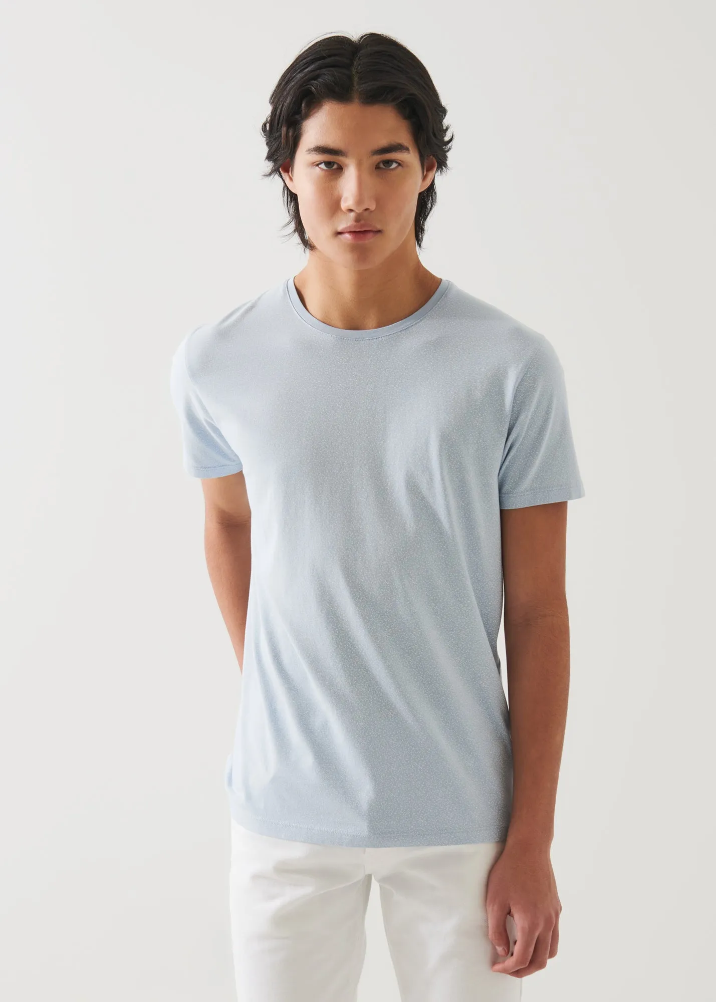 PIMA COTTON STRETCH PRINTED T-SHIRT