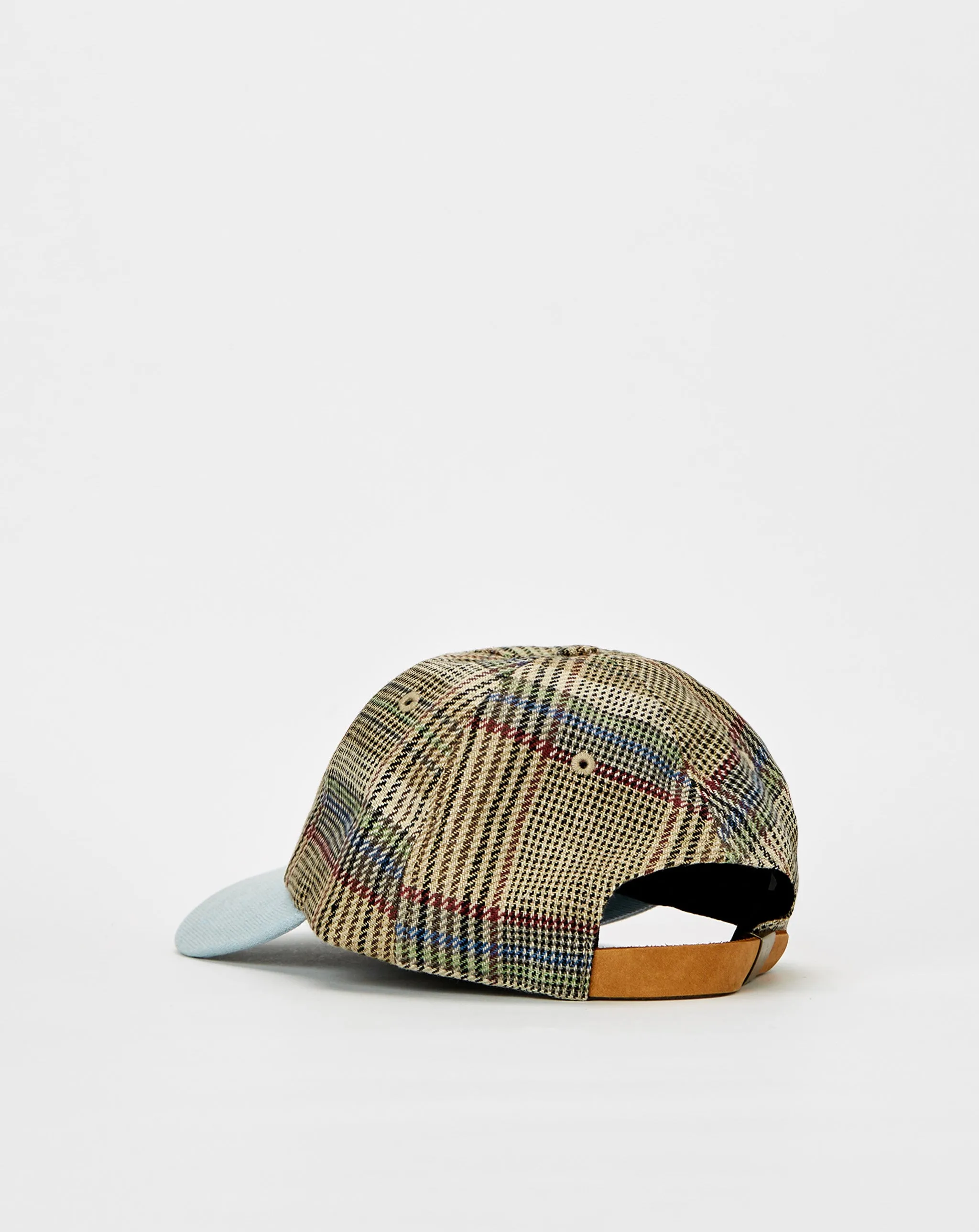 Plaid Crown 5-Panel Hat