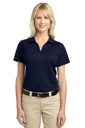 Port Authority Ladies Tech Pique Polo L527 Dark Navy