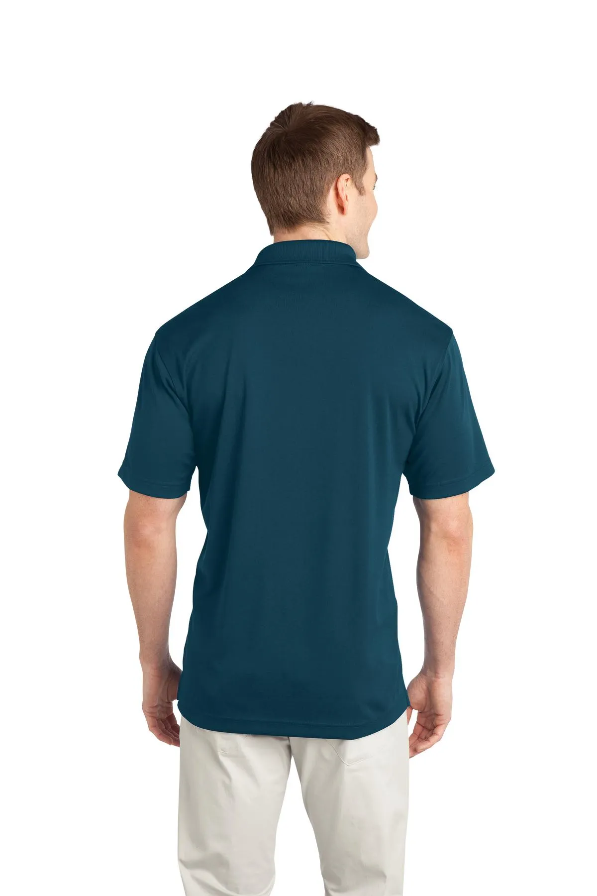 Port Authority Tech Embossed Polo K548 Poseidon Blue