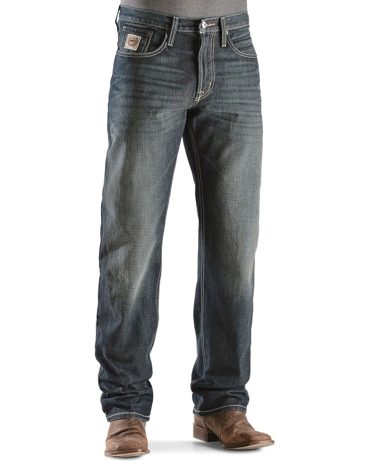 Product Name:  Cinch White Label Relaxed Fit Mid Rise Jeans - Tall