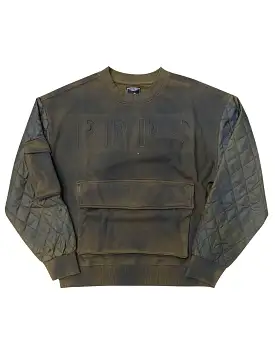 PRPS OLYMPIC CREWNECK (ARMY GREEN)