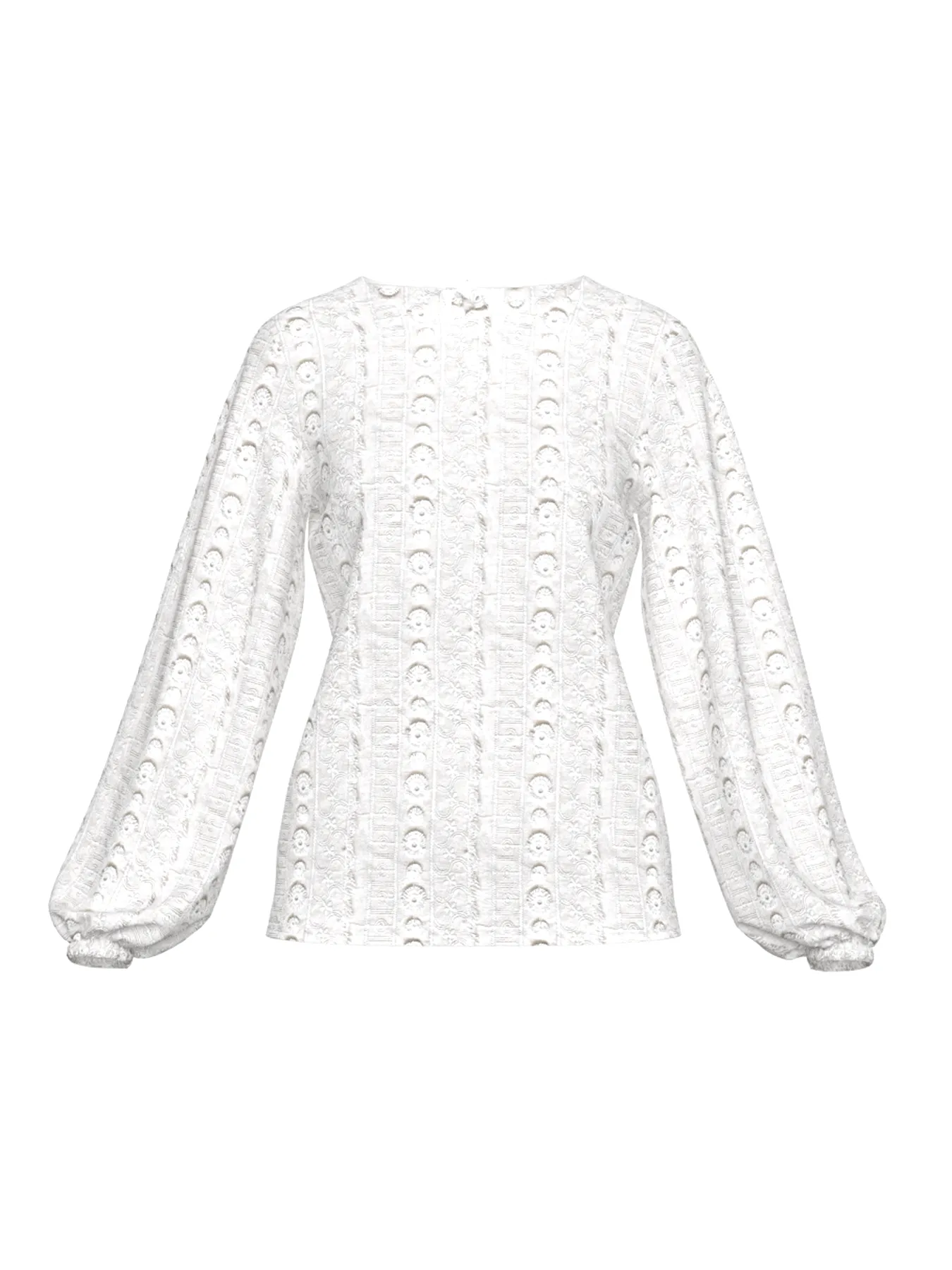 Reem Top - Bahar Blanc