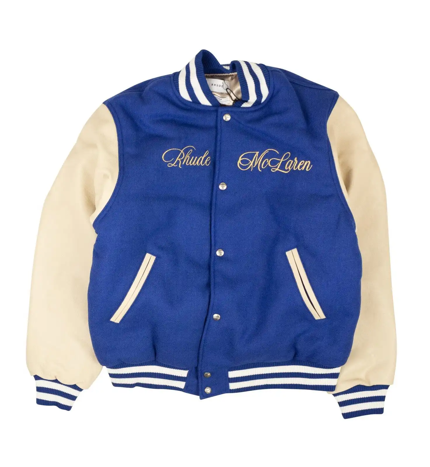 Rhude Blue & Creme McLaren Racing Team Jacket