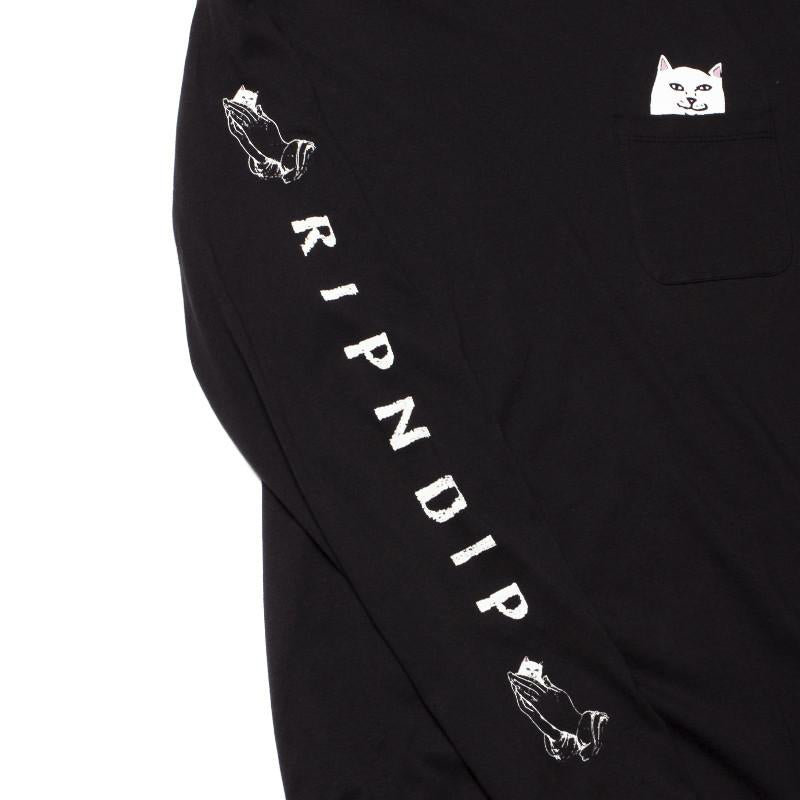 RIPNDIP Lord Nermal Long Sleeve Black