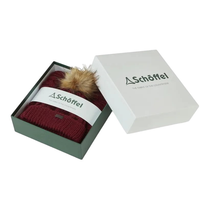 Schoffel Bakewell Hat & Scarf Gift Set