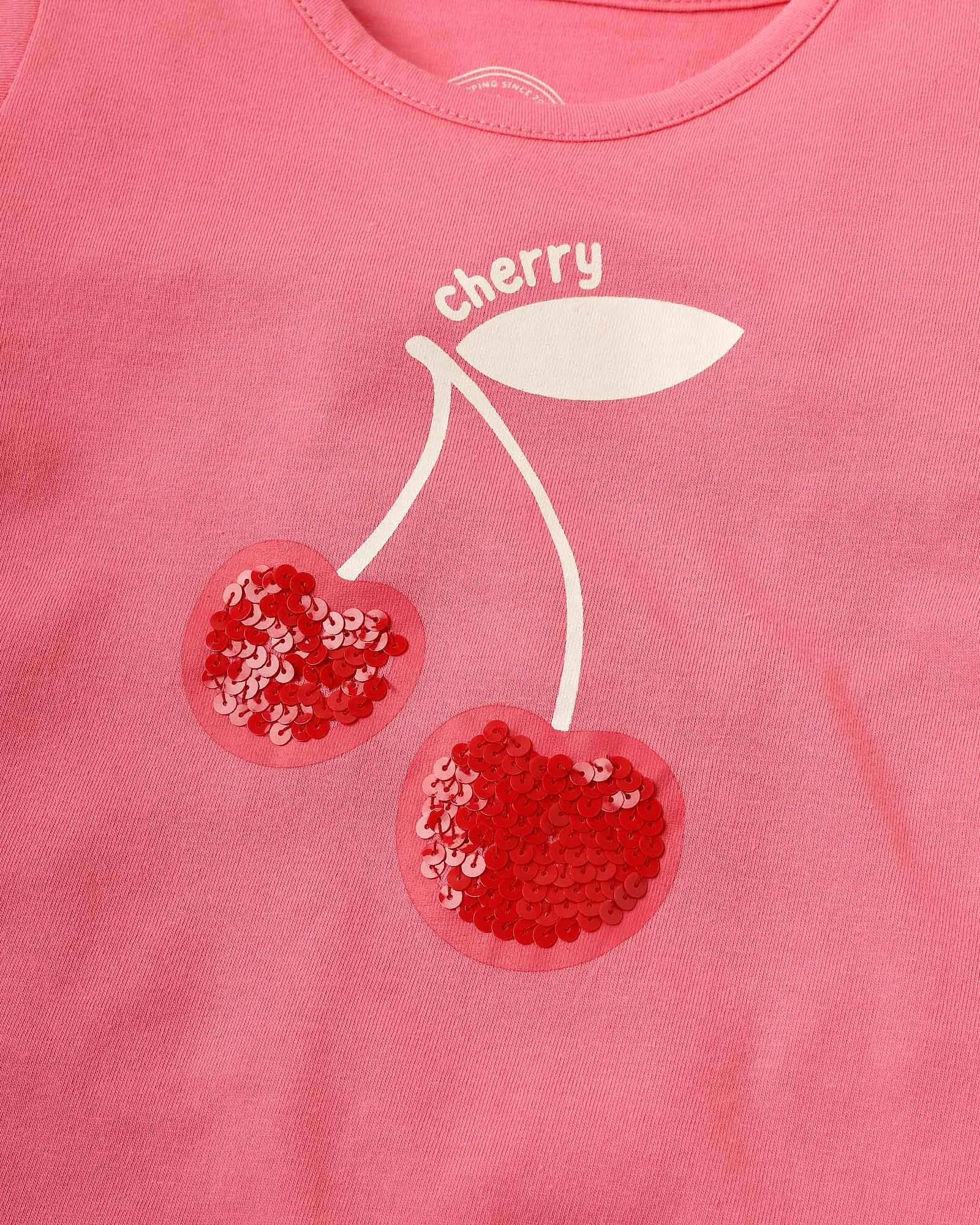 Sequins Cherry T-Shirt