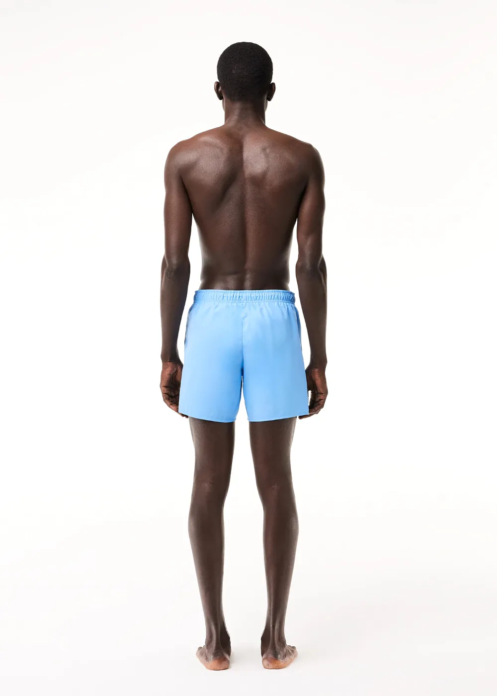 Short de bain Lacoste bleu