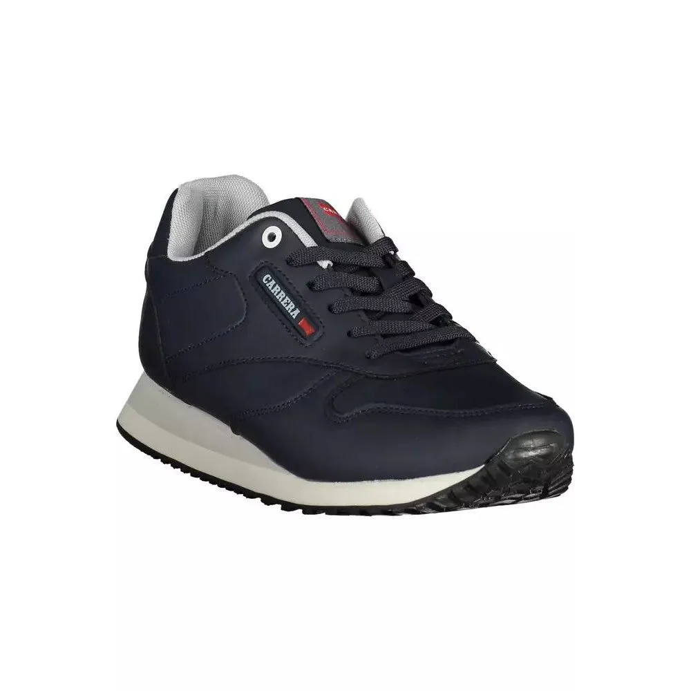 Sleek Blue Carrera Sneaker with Contrasting Detail