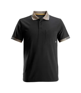 Snickers Mens AllroundWork 37.5 Tech Short Sleeve Polo Shirt (Black) - UTRW6274