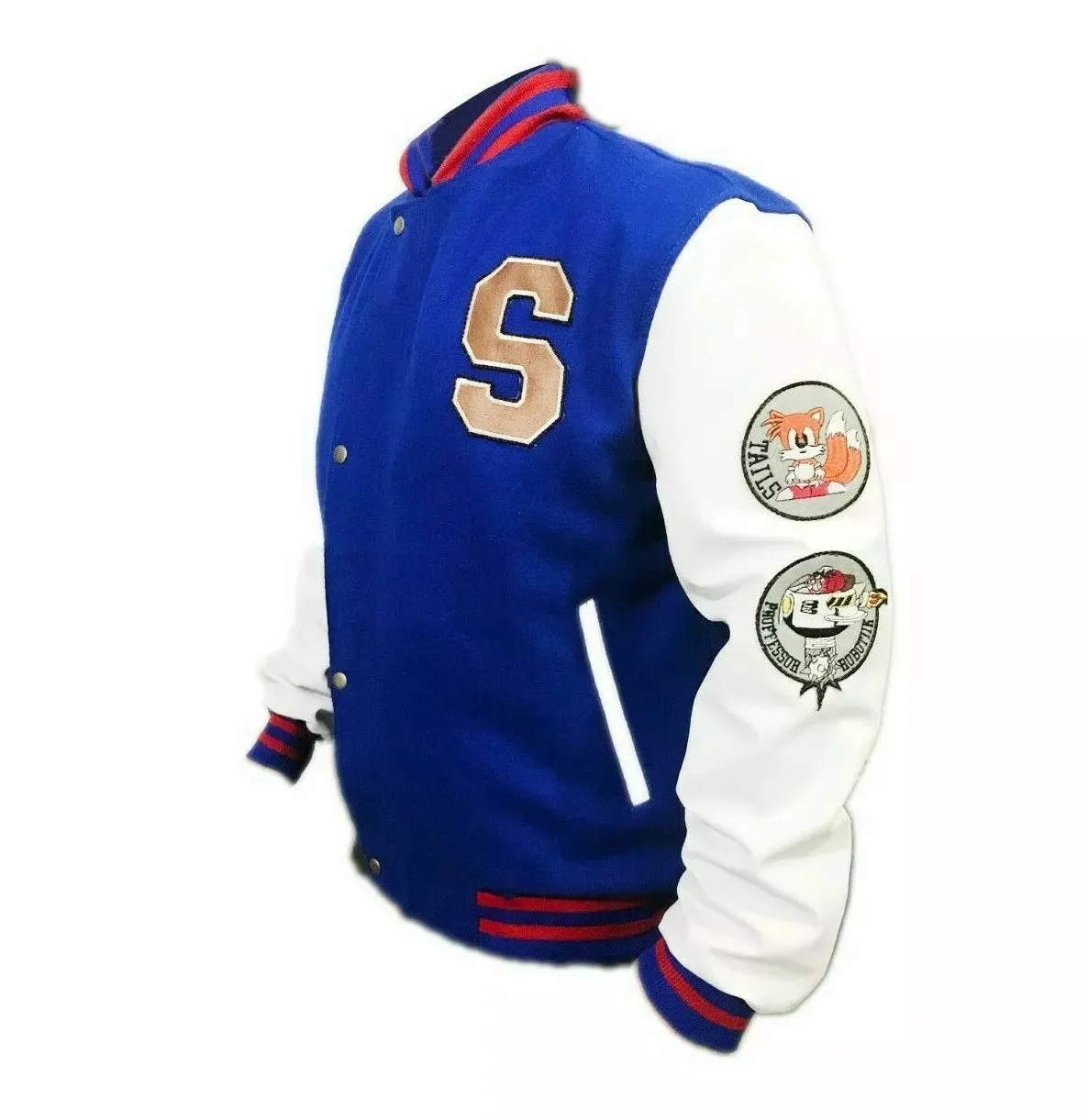 SONIC THE HEDGEHOG LETTERMAN VARSITY BOMBER JACKET-02