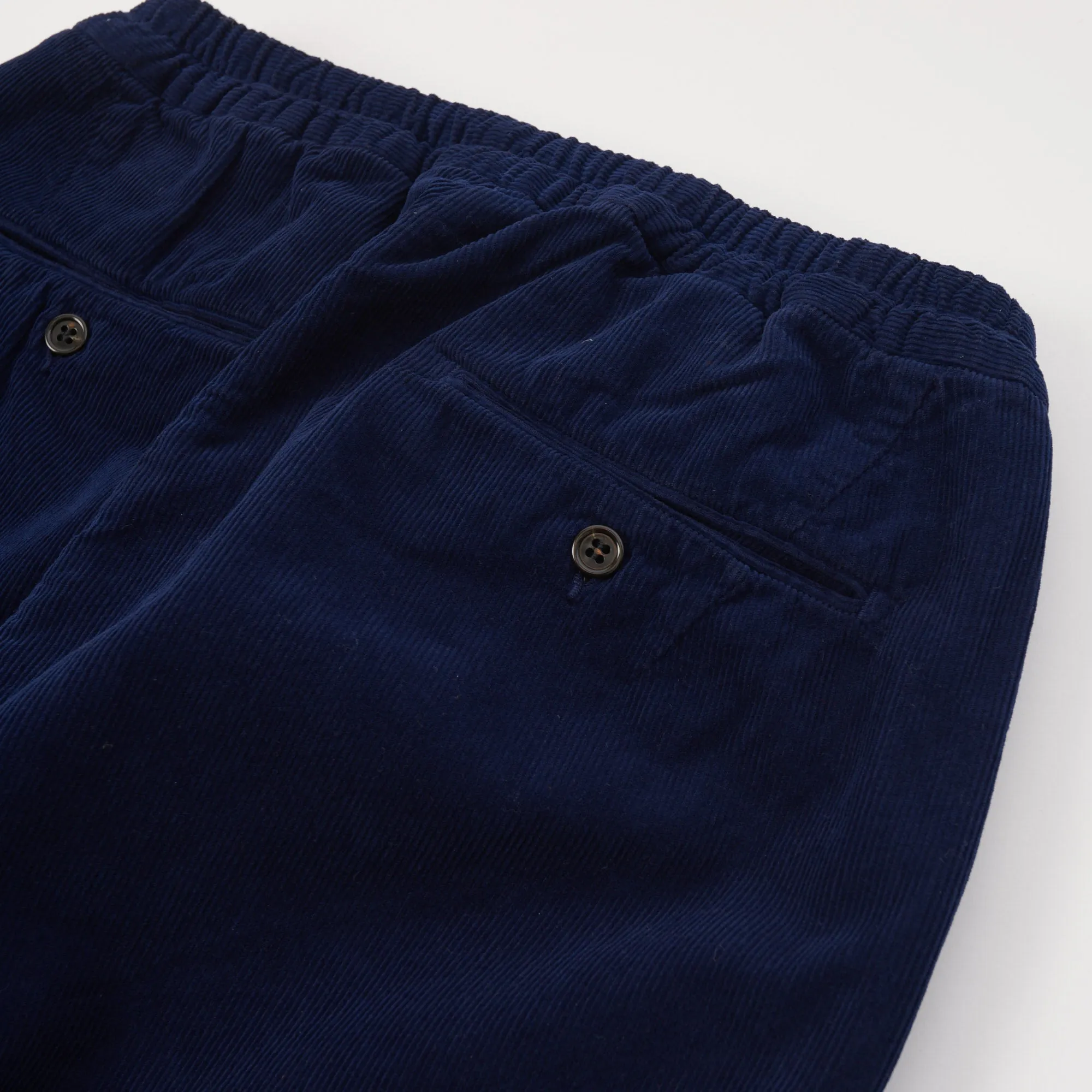 Spellbound 43-826H Corduroy Wide Tapered Trouser - Navy