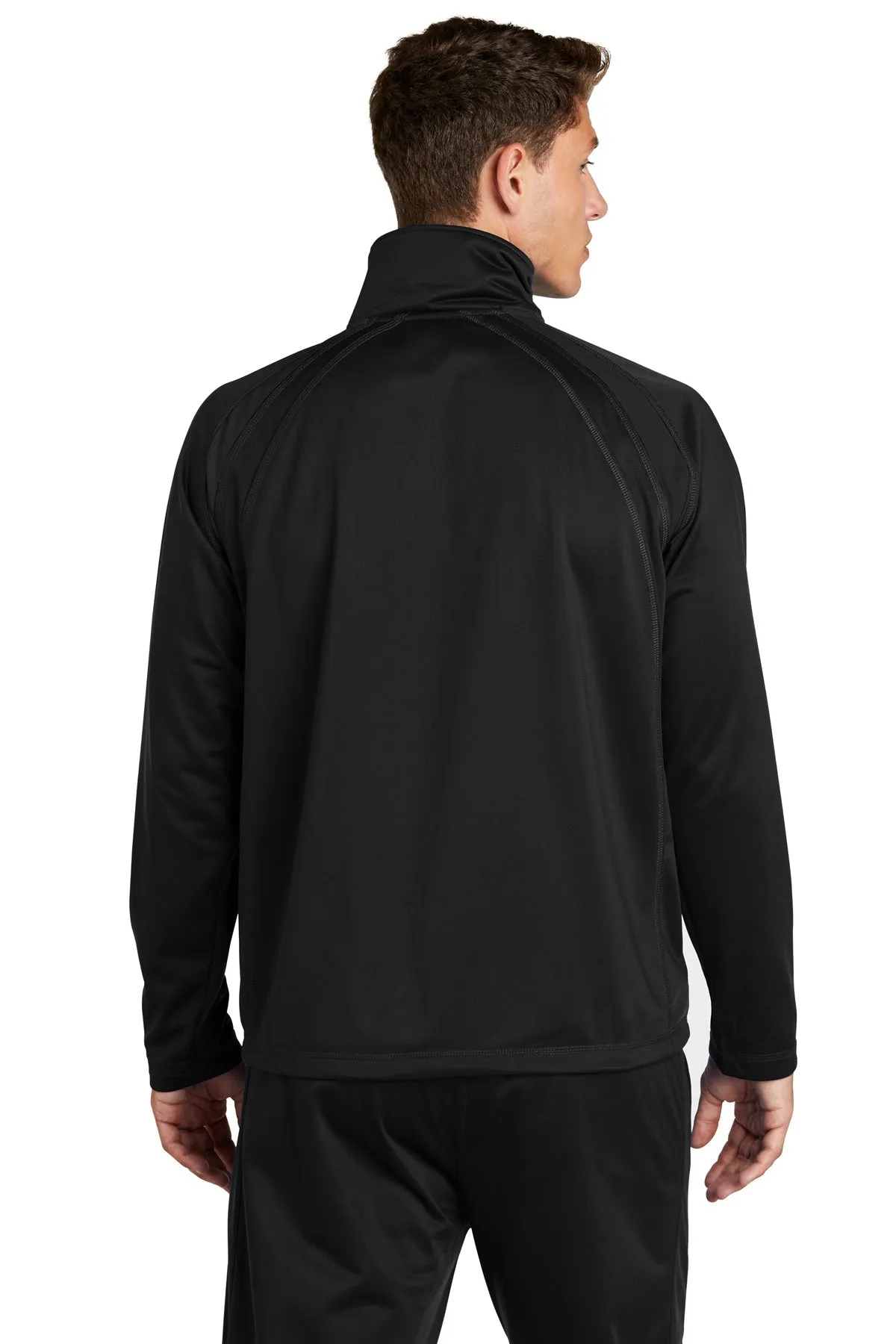 Sport-Tek Tricot Jacket, Black [Eagle Rock Distributing Company]