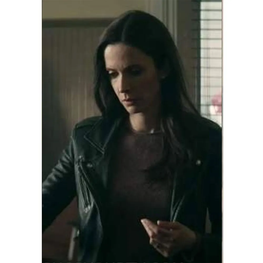 Superman and Lois S02 Elizabeth Tulloch Leather Jacket