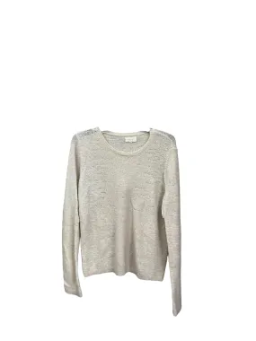 Sweater By Lou And Grey In Cream, Size: L