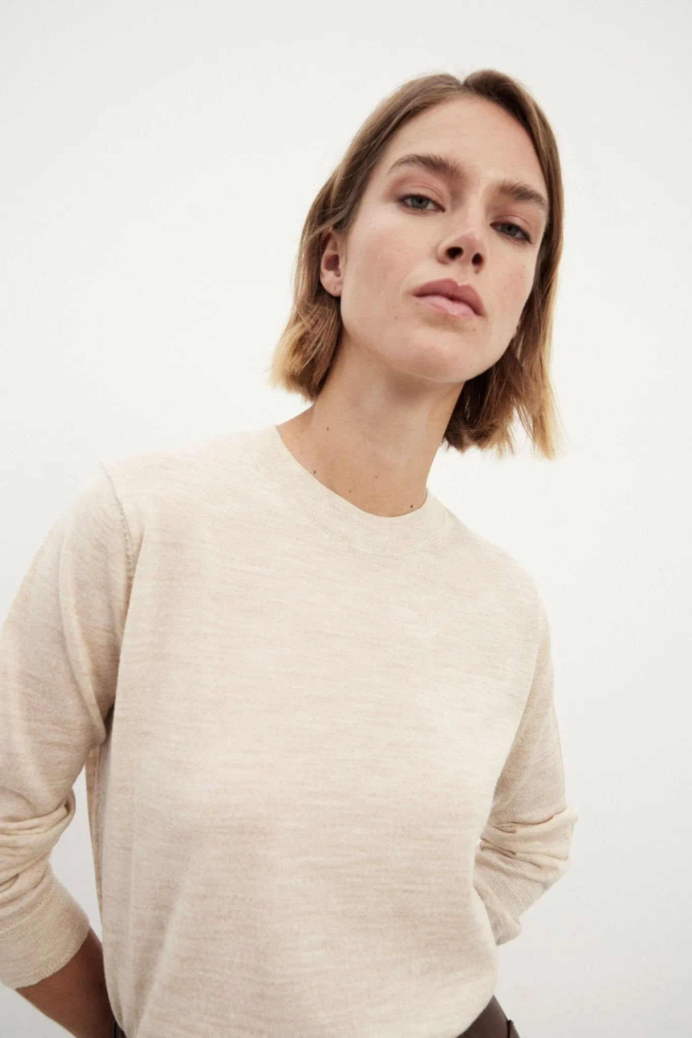 Sweater KANSAS Beige