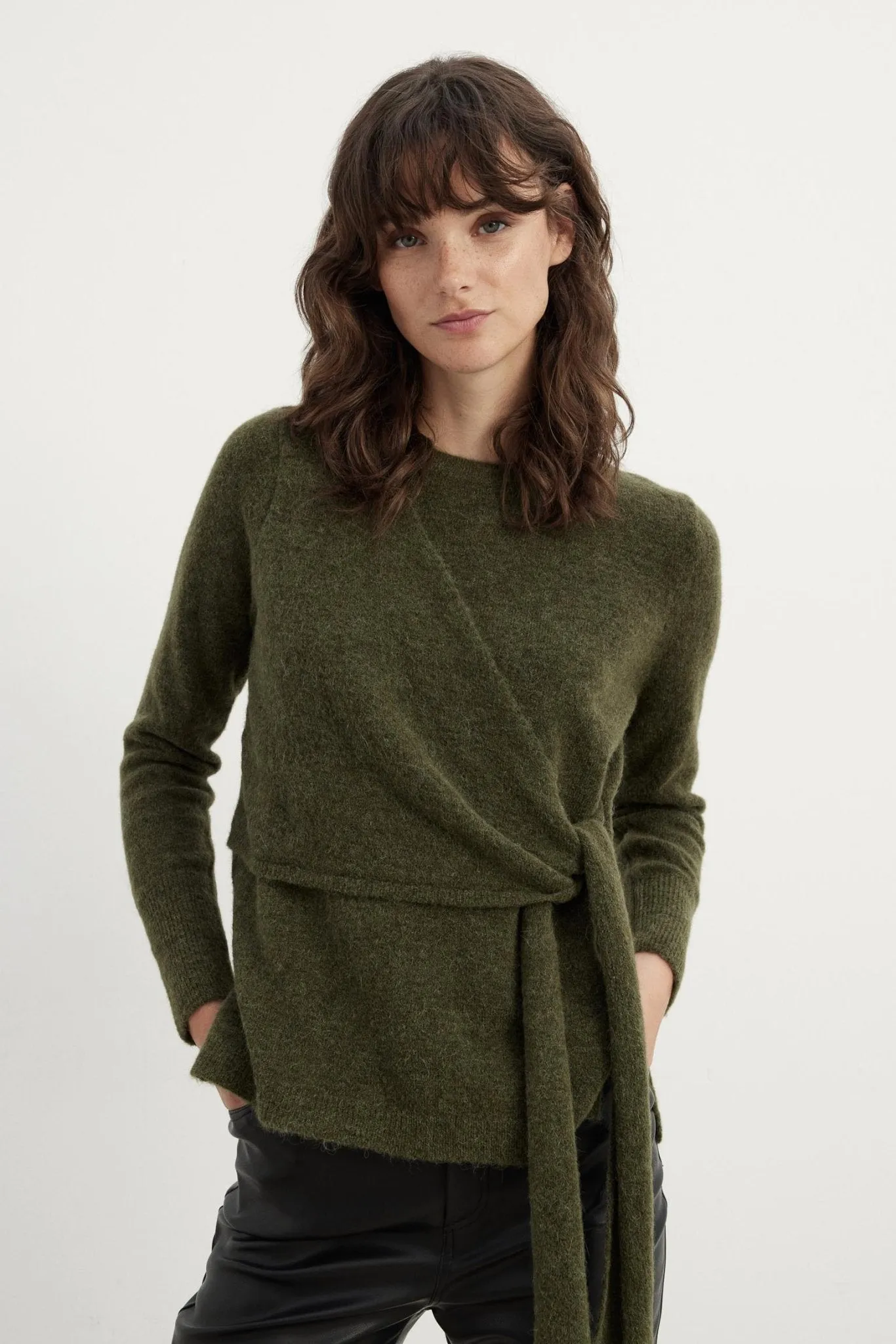 Sweater KNOT Khaki