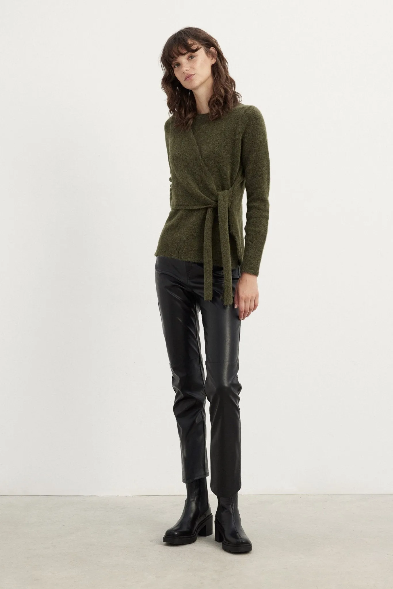 Sweater KNOT Khaki