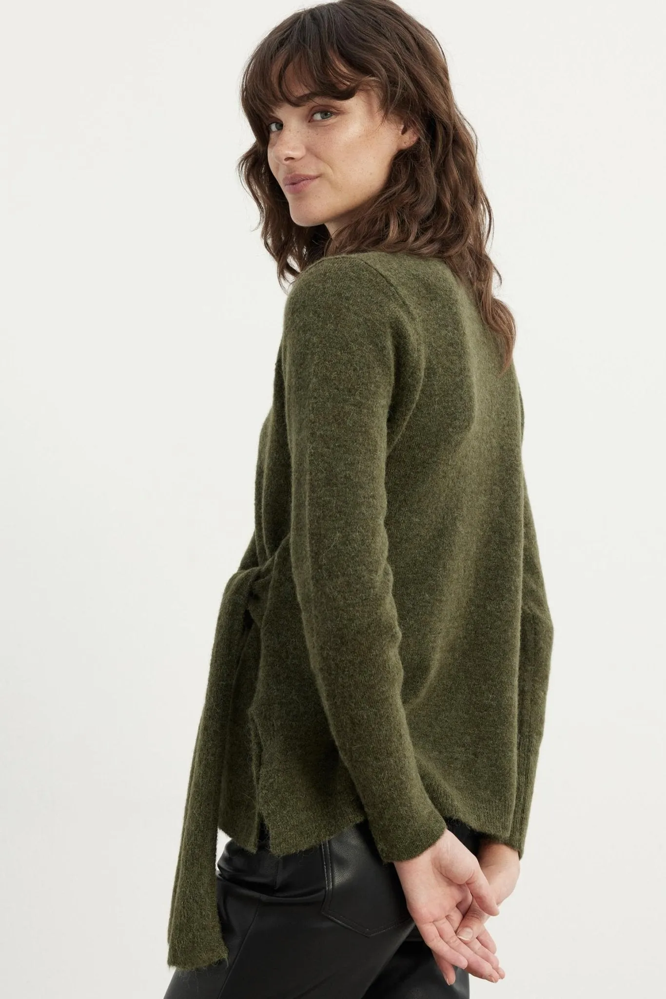 Sweater KNOT Khaki