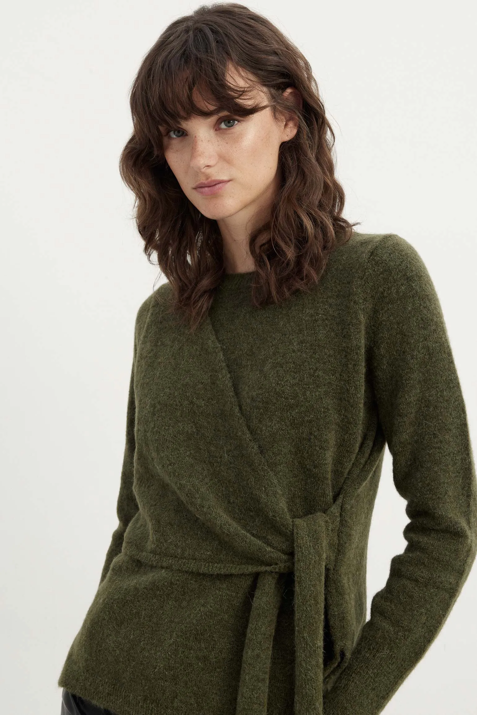 Sweater KNOT Khaki