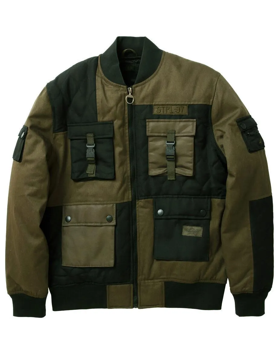 Tactical Bomber Jacket (Olive)