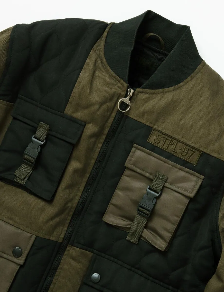 Tactical Bomber Jacket (Olive)