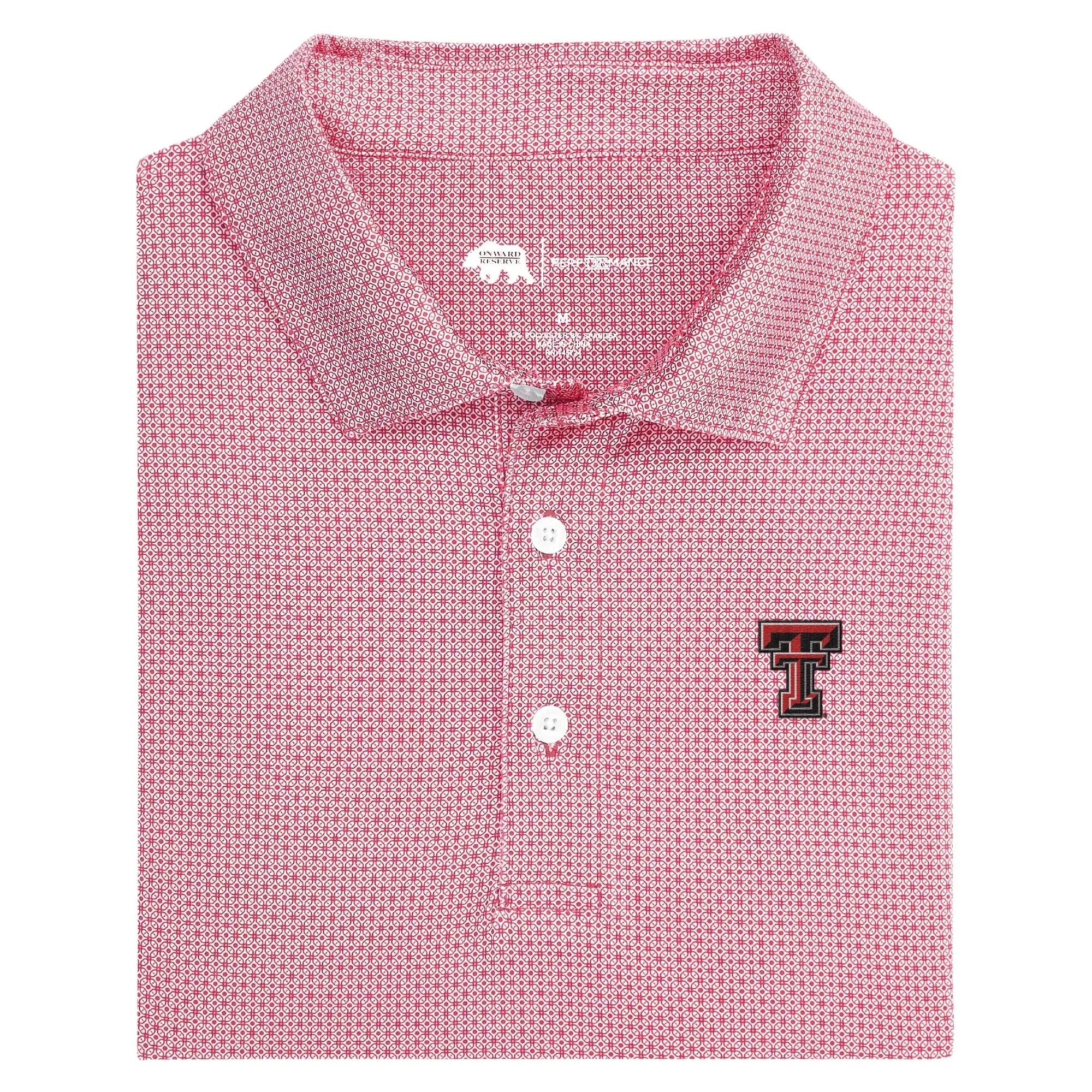 Texas Tech Range Printed Performance Polo