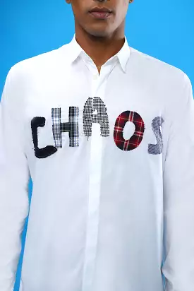 The Chaotic Appliqué Shirt