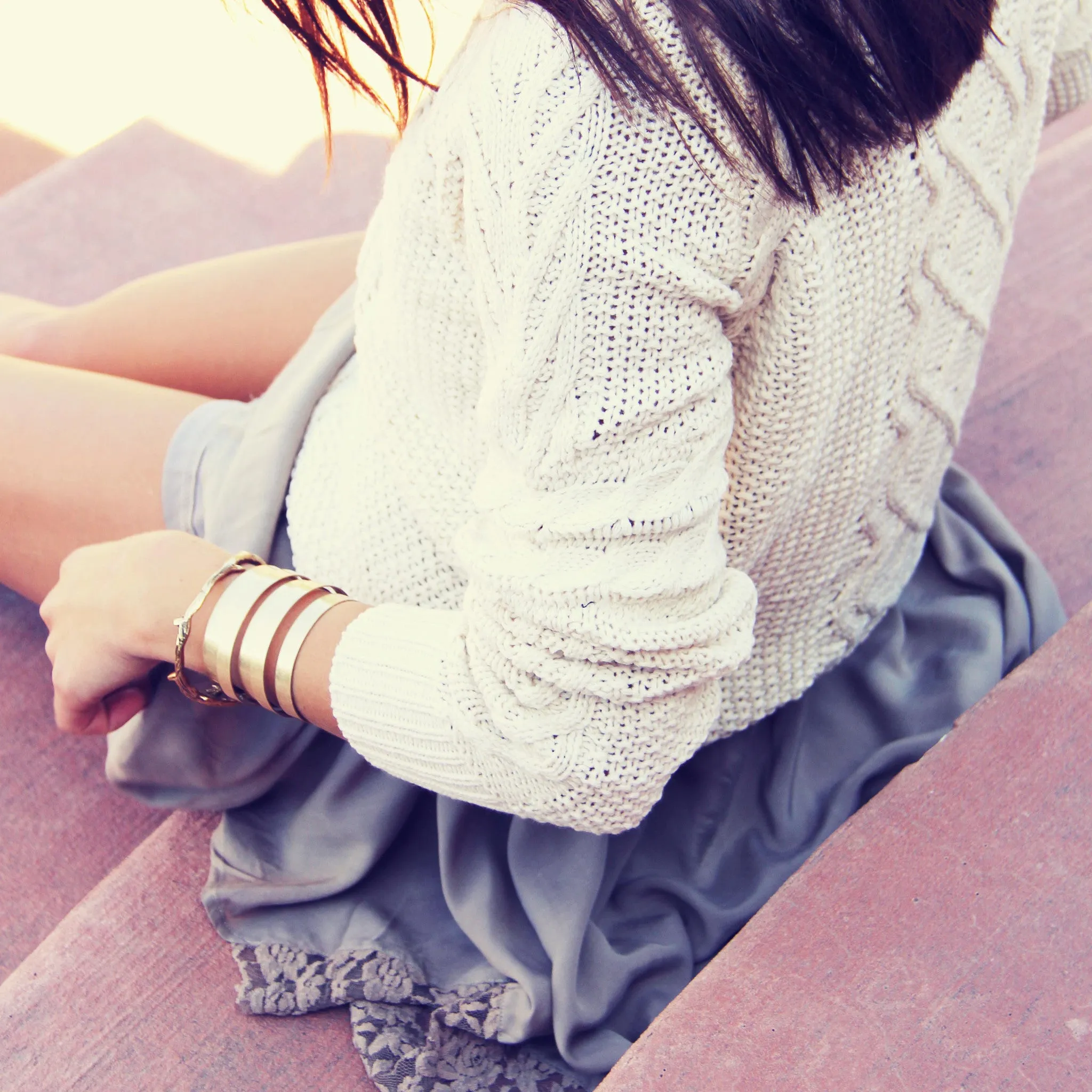 The Cozy Cable Knit Sweater